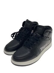 画像：ハイカットスニーカー/25cm/BLK/USX-26007//