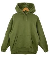 画像：Hooded Sweatshirt/パーカー/L/コットン/GRN/無地/FQ0759-339//