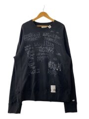 画像：スウェット/48/コットン/BLK/総柄/J12PO523/24SS//
