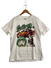 画像：Tシャツ/XL/コットン/WHT/プリント/4252-01//