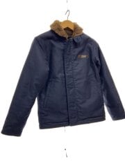 画像：ジャケット/36/コットン/NVY/無地