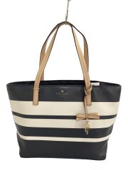 画像：トートバッグ/レザー/BLK