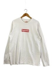 画像：20AW/BOX LOGO L/S/長袖Tシャツ/L/コットン/WHT//