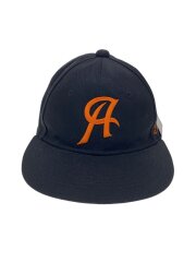 画像：AMERICANWANNABE/AWS BASEBALL CAP/キャップ/FREE/ポリエステル/BLK/メンズ//