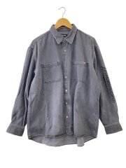 画像：長袖シャツ/XL/デニム/BLK/WDS-O-CLCL-25-Q3-SH-02//