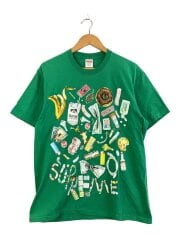 画像：Tシャツ/M/コットン/GRN