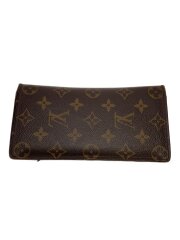 画像：ポルト・フォイユ・ブラザ_モノグラム・キャンバス/PVC/BRW/レディース