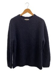 画像：×ZARA/ニット・セーター(厚手)/ネイビー/ウール