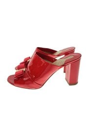 画像：ヴァラリボン/サンダル/--/RED