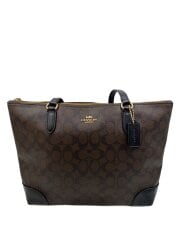 画像：トートバッグ_シグネーチャー/--/BRW/総柄