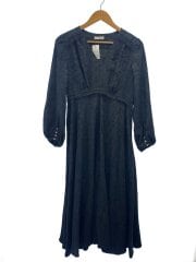 画像：長袖ワンピース/FREE/ポリエステル/BLK/or224-16