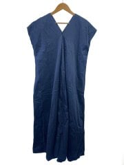 画像：ノースリーブワンピース/1/コットン/NVY/6951668