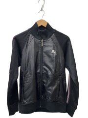 画像：ジャケット/2/ポリエステル/BLK/BMV66-710-09/スリーブライントラックジャケット