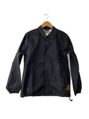 画像：コーチジャケット/S/ナイロン/BLK/プリント/MYC8J207//