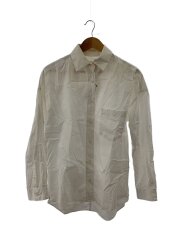 画像：長袖シャツ/--/コットン/WHT