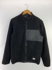 画像：リバーシブル/SSリング/フリースジャケット/M/ポリエステル/BLK