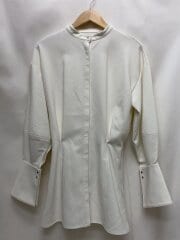 画像：WAIST BLOUSING BLOUSE/長袖ブラウス/FREE/ポリエステル/WHT/02220490340