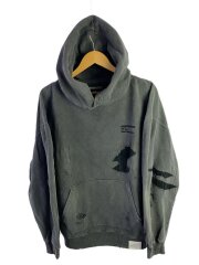 画像：SAVAGE SWEAT PARKA LS/パーカー/L/コットン/GRY/241OKNH-CSM02