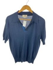 画像：エルメス/ポロシャツ/L/コットン/ネイビー