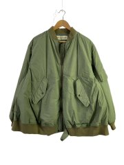 画像：フレアフライトジャケット/36/ナイロン/KHK/22SMJK01