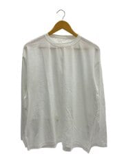 画像：天竺の908オーシャン長袖Tシャツ/4/コットン/WHT