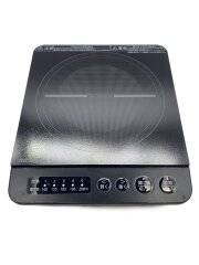 画像：IHクッキングヒーター IHK-T38-B/一口IHコンロ/一人暮らし/1000W/ブラック