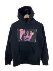 画像：14AW/Burning Crosses Pullover/パーカー/S/コットン/ブラック/プリント
