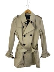 画像：トレンチコート/L/コットン/BEG/D1A61-300-42/襟汚れ有