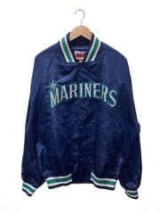 画像：MARINERS/スタジャン/L/ナイロン/NVY