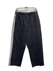 画像：D/スリーストライプスワイドトラックパンツ/S/ナイロン/BLK/IW0080