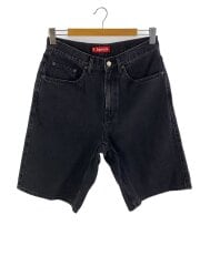 画像：24SS/Baggy Denim Short/ショートパンツ/30/コットン/BLK
