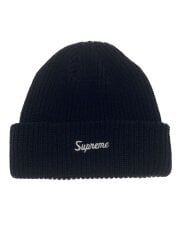 画像：ビーニー/ニットキャップ/FREE/アクリル/BLK/メンズ