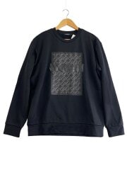 画像：スウェット/L/コットン/BLK/プリント/51P41-431-08//