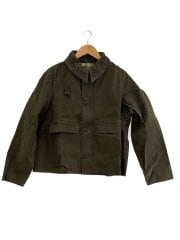 画像：ブルゾン/L/コットン/GRN/無地/251MCA0967