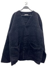画像：I/CARDIGAN BLACK MOHAIR/50/モヘア/BLK/M4206CBM/イタリアンウール混紡