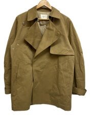 画像：MANTECO CLASSY TRENCH JACKET/S/コットン/BRW/01310620540