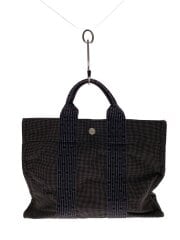 画像：トートバッグ/キャンバス/GRY/無地/エールラインPM/カギ欠品