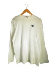 画像：長袖Tシャツ/XXL/コットン/WHT/AZ-T120