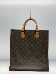 画像：1)サック・プラ_モノグラム・キャンバス/PVC/BRW/総柄