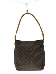 画像：ルーピングGM_モノグラム・キャンバス/PVC/BRW