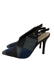 画像：パッチワーク/パンプス/35/IDG