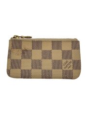 画像：ポシェット・クレ_ダミエ・アズール/PVC/WHT/メンズ