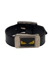 画像：モンスター/金具キズ有/バングル/レザー/BLK/メンズ