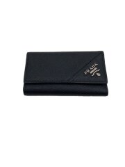 画像：サフィアーノ/6連キーケース/レザー/BLK/メンズ