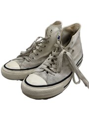画像：ハイカットスニーカー/27cm/GRY/キャンバス/1AD986