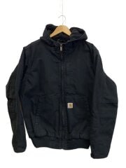 画像：フルスイングジャケット/M/コットン/BLK/無地/103371001