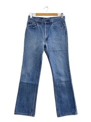 画像：Vintage/80s/517 0217/ブーツカットデニムパンツ/実寸W33×L32/ボタン裏552