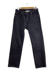 画像：Vintage/90s/505/USA製/ブラックデニムパンツ/SIZE:W36×L32/ボタン裏527