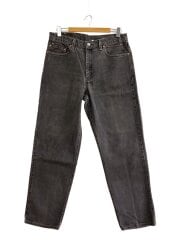 画像：Vintage/00s/550/USA製/ブラックデニムパンツ/SIZE:W36×L32/ボタン裏554