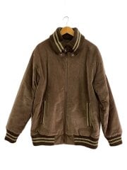 画像：00s/中綿ジャケット/SIZE:XL/コットンベロア/ブラウン/2W5-6700